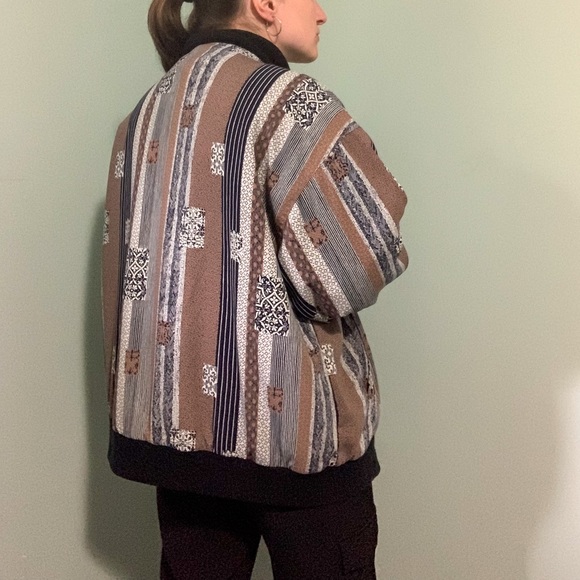 VINTAGE printed bomber - Picture 11 of 14